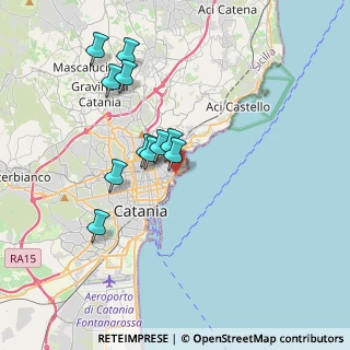 Mappa SS114, 95127 Catania CT, Italia (3.70273)