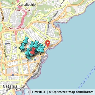 Mappa SS114, 95127 Catania CT, Italia (0.93)