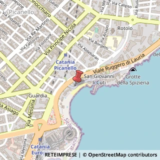 Mappa Via San Giovanni Li Cuti, 21, 95127 Catania, Catania (Sicilia)