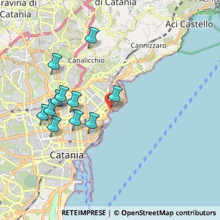Mappa SS114, 95127 Catania CT, Italia (2.24727)