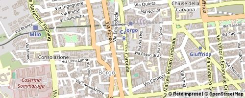 Mappa Catania
