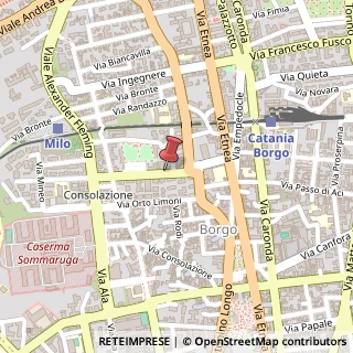 Mappa Via Eleonora D'Angi?, 2, 95129 Catania, Catania (Sicilia)