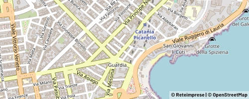 Mappa Catania
