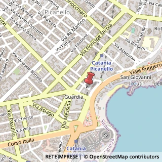 Mappa Via Parramuto, 24, 95127 Catania, Catania (Sicilia)