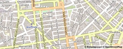 Mappa Katania