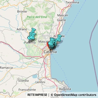 Mappa Via Mineo, 95125 Catania CT, Italia (6.67462)