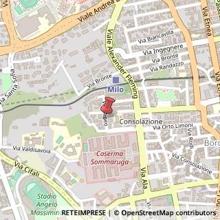 Mappa Via Mineo, 1, 95125 Catania, Catania (Sicilia)