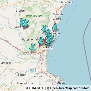 Mappa Via Eleonora D'Angiò, 95125 Catania CT, Italia (11.485)