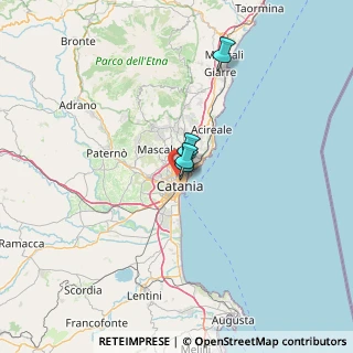 Mappa Via Eleonora D'Angiò, 95125 Catania CT, Italia (57.59875)