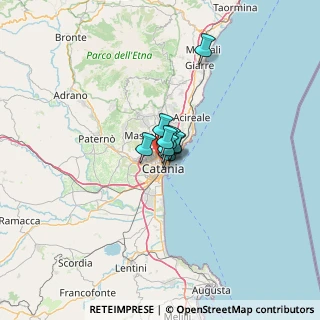 Mappa Via Eleonora D'Angiò, 95125 Catania CT, Italia (16.98917)