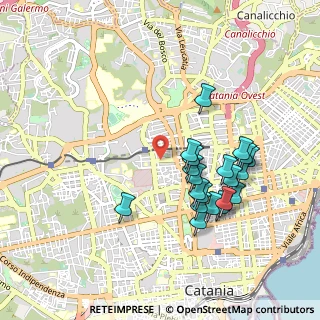 Mappa Largo Papa Paolo VI, 95125 Catania CT, Italia (1.027)