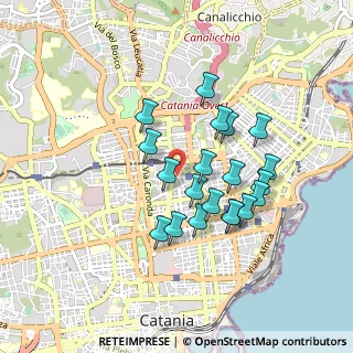 Mappa Via Suor Maria Mazzarello, 95128 Catania CT, Italia (0.8565)