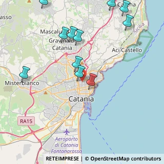 Mappa Via Suor Maria Mazzarello, 95128 Catania CT, Italia (5.50455)