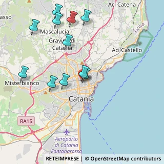 Mappa Via Suor Maria Mazzarello, 95128 Catania CT, Italia (4.96545)