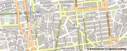Mappa Catania