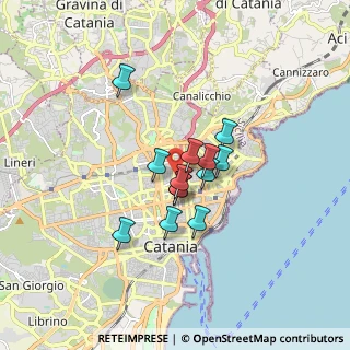 Mappa Via Suor Maria Mazzarello, 95128 Catania CT, Italia (1.27462)