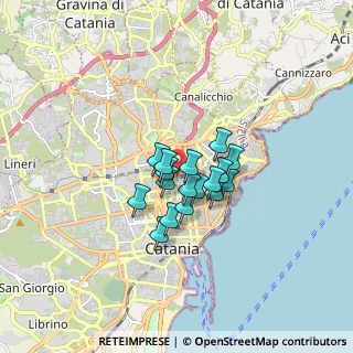 Mappa Via Suor Maria Mazzarello, 95128 Catania CT, Italia (1.11176)