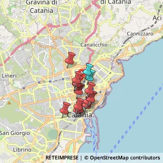 Mappa Via Suor Maria Mazzarello, 95128 Catania CT, Italia (1.32067)