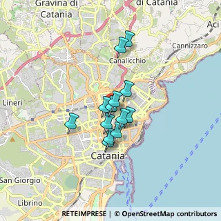 Mappa Via Suor Maria Mazzarello, 95128 Catania CT, Italia (1.29462)