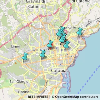 Mappa Via Milo, 95125 Catania CT, Italia (1.50583)