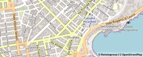 Mappa Catane