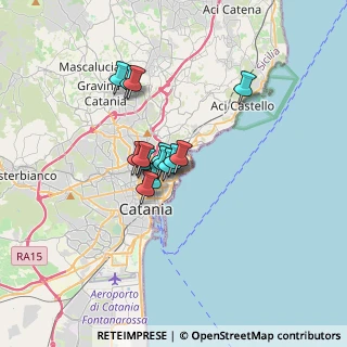 Mappa Via Bonforte, 95127 Catania CT, Italia (2.46286)