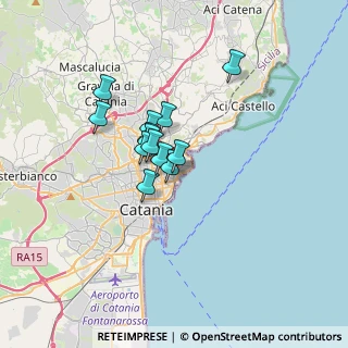Mappa Via Bonforte, 95127 Catania CT, Italia (2.50615)