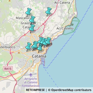 Mappa Via Bonforte, 95127 Catania CT, Italia (3.2275)