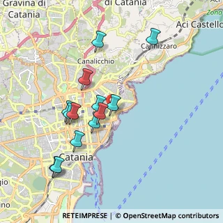 Mappa Via Bonforte, 95127 Catania CT, Italia (2.05308)