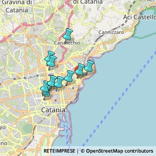 Mappa Via Bonforte, 95127 Catania CT, Italia (1.65)