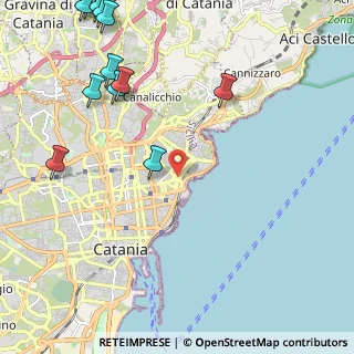 Mappa Via Bonforte, 95127 Catania CT, Italia (3.45917)