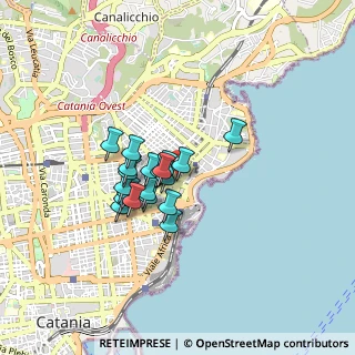 Mappa Via Bonforte, 95127 Catania CT, Italia (0.662)