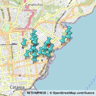 Mappa Via Bonforte, 95127 Catania CT, Italia (0.7885)