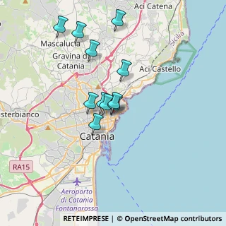 Mappa Via Pietro Fullone, 95127 Catania CT, Italia (3.32636)