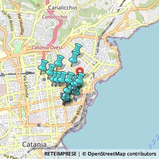 Mappa Via Pietro Fullone, 95127 Catania CT, Italia (0.6905)