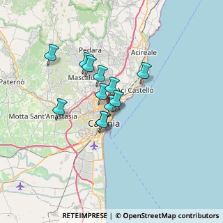 Mappa Via Pietro Fullone, 95127 Catania CT, Italia (5.445)