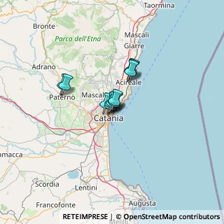 Mappa Via Pietro Fullone, 95127 Catania CT, Italia (7.39727)