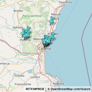 Mappa Via Pietro Fullone, 95127 Catania CT, Italia (8.86933)