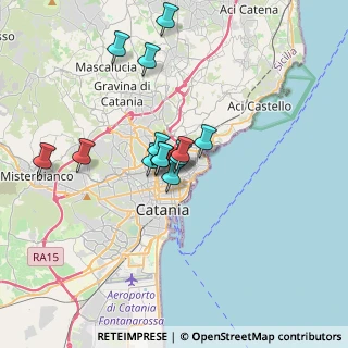Mappa Via Genova, 95126 Catania CT, Italia (3.14923)