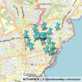 Mappa Via Genova, 95126 Catania CT, Italia (0.599)