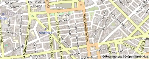 Mappa Catania