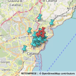 Mappa Via Genova, 95126 Catania CT, Italia (1.031)