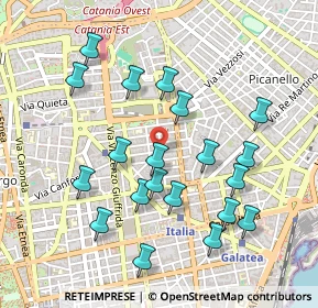 Mappa Via Genova, 95126 Catania CT, Italia (0.5495)