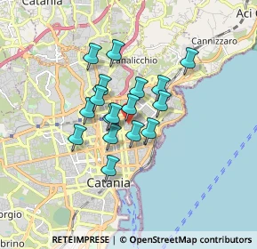 Mappa Via Genova, 95126 Catania CT, Italia (1.32706)