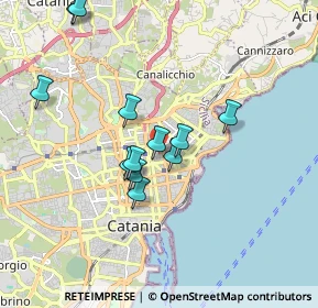 Mappa Via Genova, 95126 Catania CT, Italia (1.82083)