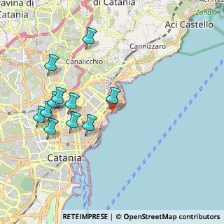 Mappa Via San Giovanni Li Cuti, 95126 Catania CT, Italia (2.38545)