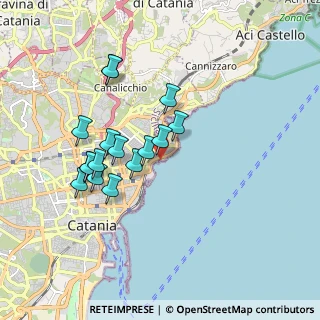 Mappa Via San Giovanni Li Cuti, 95126 Catania CT, Italia (1.82313)