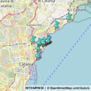 Mappa Via San Giovanni Li Cuti, 95126 Catania CT, Italia (1.07818)