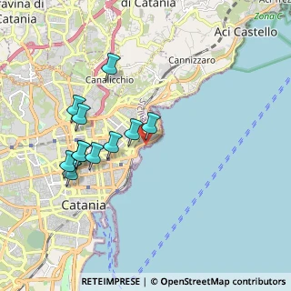 Mappa Via San Giovanni Li Cuti, 95126 Catania CT, Italia (2.03182)