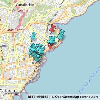 Mappa Via San Giovanni Li Cuti, 95126 Catania CT, Italia (0.7165)